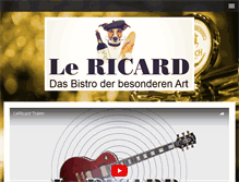 Tablet Screenshot of le-ricard.de